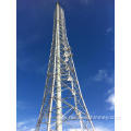 Pylon tower structure support chimney